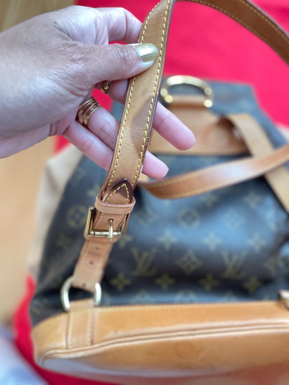 Louis Vuitton Montsouris MM Backpack – Authentic Vintage - Picture 3 of 12